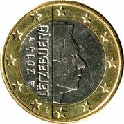 Luxembourg Euro Sint Servaasbrug 2014 KM# 92 2018 LËTZEBUERG GC coin obverse Luxembourg Euro Sint Servaasbrug 2014 KM# 92 2018 LËTZEBUERG GC coin obverse