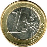Luxemburg 1 € 2002 fautée PCGS-MS65 FDC