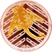New Zealand One Dollar Tahi Tara 2018 Proof TAHI TARA ONE DOLLAR coin reverse