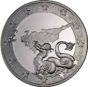 Cyprus Pound Cyprus's Accession to the EU 2004 KM# 75 £1 coin reverse Cyprus Pound Cyprus's Accession to the EU 2004 KM# 75 £1 coin reverse