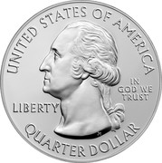 USA Quarter Dollar (American Memorial Park) UNITED STATES OF AMERICA LIBERTY IN GOD WE TRUST QUARTER DOLLAR coin obverse USA Quarter Dollar (American Memorial Park) UNITED STATES OF AMERICA LIBERTY IN GOD WE TRUST QUARTER DOLLAR coin obverse