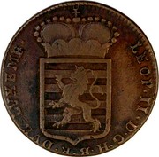 Luxembourg Sol Leopold II 1790 H KM# 15 LEOP•II•D•G•H•B•R•DVX•LVXEMB• coin obverse Luxembourg Sol Leopold II 1790 H KM# 15 LEOP•II•D•G•H•B•R•DVX•LVXEMB• coin obverse