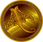 New Zealand Ten Dollars Fish 2018 TEK AU TARA TEN DOLLARS coin reverse