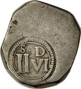 Ireland 1/2 Crown Lords Justices Money ND (1642-1643) KM# 53 S D II VI coin obverse Ireland 1/2 Crown Lords Justices Money ND (1642-1643) KM# 53 S D II VI coin obverse