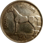 Ireland 1/2 Crown 1939 KM# 16 Republic LEAT COROIN 2S 6D PM coin reverse Ireland 1/2 Crown 1939 KM# 16 Republic LEAT COROIN 2S 6D PM coin reverse