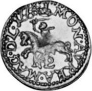 Lithuania 1/2 Ducat John II Casimir 1665 TLB KM# 54.2 MON AVREA MAG D L 1665 coin reverse Lithuania 1/2 Ducat John II Casimir 1665 TLB KM# 54.2 MON AVREA MAG D L 1665 coin reverse