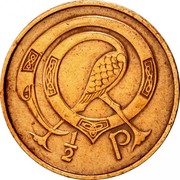 Ireland 1/2 Penny 1971 KM# 19 Decimal Coinage 1/2 P coin reverse Ireland 1/2 Penny 1971 KM# 19 Decimal Coinage 1/2 P coin reverse