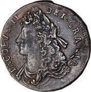 Ireland 1/2 Penny James II 1686 KM# 92a MAG BR FRA ET HIB REX 16 86 coin obverse Ireland 1/2 Penny James II 1686 KM# 92a MAG BR FRA ET HIB REX 16 86 coin obverse