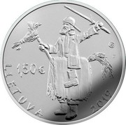 Lithuania 1,50€ Mardi Gras 2019 LMK LMK F 1,50€ LIETUVA 2019 coin obverse Lithuania 1,50€ Mardi Gras 2019 LMK LMK F 1,50€ LIETUVA 2019 coin obverse