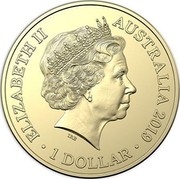 Australia 1 Dollar Airco DH9 2019 ELIZABETH II AUSTRALIA 2019 IRB 1 DOLLAR coin obverse Australia 1 Dollar Airco DH9 2019 ELIZABETH II AUSTRALIA 2019 IRB 1 DOLLAR coin obverse