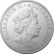 Australia 10 Cents Menura Novaehollandiae 2021 In Sets only ELIZABETH II AUSTRALIA 2019 JC coin obverse Australia 10 Cents Menura Novaehollandiae 2021 In Sets only ELIZABETH II AUSTRALIA 2019 JC coin obverse