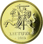 Lithuania 10 Centu 2013 In sets only KM# 106 Reform Coinage LIETUVA 1998 coin obverse Lithuania 10 Centu 2013 In sets only KM# 106 Reform Coinage LIETUVA 1998 coin obverse