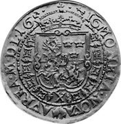 Lithuania 10 Ducats Sigismund III 1616 KM# 7.2 16 66 MO NETA NOVA AVREA M D L coin reverse Lithuania 10 Ducats Sigismund III 1616 KM# 7.2 16 66 MO NETA NOVA AVREA M D L coin reverse