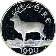 Ireland 10 ECU Irish Presidency 1990 X# 2 ÉIRE 1990 coin reverse Ireland 10 ECU Irish Presidency 1990 X# 2 ÉIRE 1990 coin reverse