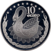 Ireland 10 Euro European Union Accession 2004 Proof KM# 42 10 EURO coin reverse Ireland 10 Euro European Union Accession 2004 Proof KM# 42 10 EURO coin reverse