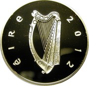 Ireland 10 Euro Jack Butler Yeats 2012 Proof KM# 70 ÉIRE 2012 coin obverse Ireland 10 Euro Jack Butler Yeats 2012 Proof KM# 70 ÉIRE 2012 coin obverse
