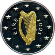 Ireland 10 Euro Special Olympics World Summer Games in Dublin 2003 Proof KM# 41 ÉIRE 2003 coin obverse Ireland 10 Euro Special Olympics World Summer Games in Dublin 2003 Proof KM# 41 ÉIRE 2003 coin obverse