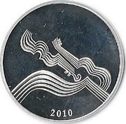 Lithuania 10 Litu Dedicated to Music 2010 Proof KM# 169 2010 coin reverse Lithuania 10 Litu Dedicated to Music 2010 Proof KM# 169 2010 coin reverse