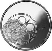 Lithuania 10 Litu Lithuanian Culture - Cinema 2014 Proof KM# 203 coin reverse Lithuania 10 Litu Lithuanian Culture - Cinema 2014 Proof KM# 203 coin reverse