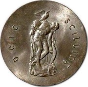 Ireland 10 Shilling Easter Rising Anniversary 1966 KM# 18 DEIC SCILLING coin reverse Ireland 10 Shilling Easter Rising Anniversary 1966 KM# 18 DEIC SCILLING coin reverse
