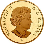 Canada 100 Dollars Robert Bateman's Into the Light - Lion 2019 ELIZABETH II D • G • REGINA coin obverse Canada 100 Dollars Robert Bateman's Into the Light - Lion 2019 ELIZABETH II D • G • REGINA coin obverse