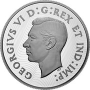 Canada 100 Dollars Winston Churchill - The Roaring Lion 2019 Proof GEORGIVS VI D:G: REX ET IND: IMP: coin reverse Canada 100 Dollars Winston Churchill - The Roaring Lion 2019 Proof GEORGIVS VI D:G: REX ET IND: IMP: coin reverse