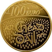 Ireland 100 Euro 100th Anniversary of the First Dail Eireann 2019 EIRE 2019 coin reverse Ireland 100 Euro 100th Anniversary of the First Dail Eireann 2019 EIRE 2019 coin reverse