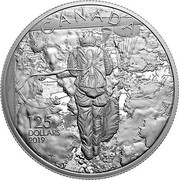 Canada 125 Dollars 75th Anniversary of The Normandy Campaign - Operation Tonga 2019 CANADA 125 DOLLARS 2019 coin obverse Canada 125 Dollars 75th Anniversary of The Normandy Campaign - Operation Tonga 2019 CANADA 125 DOLLARS 2019 coin obverse