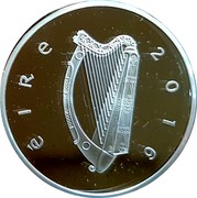 Ireland 15 Euro Proclamation of the Irish Republic 2016 Proof KM# 90 ÉIRE 2016 coin obverse Ireland 15 Euro Proclamation of the Irish Republic 2016 Proof KM# 90 ÉIRE 2016 coin obverse