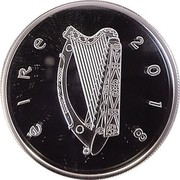 Ireland 15 Euro Women's Vote 100th Anniversary 2018 Proof ÉIRE 2018 coin obverse Ireland 15 Euro Women's Vote 100th Anniversary 2018 Proof ÉIRE 2018 coin obverse