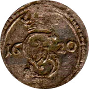 Lithuania 2 Denari 1619 KM# 15.2 Standard Coinage S II coin obverse Lithuania 2 Denari 1619 KM# 15.2 Standard Coinage S II coin obverse
