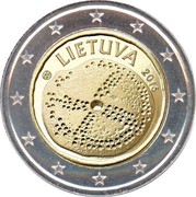 Lithuania 2 Euro Baltic Culture 2016 KM# 221 LIETUVA 2016 LMK coin obverse Lithuania 2 Euro Baltic Culture 2016 KM# 221 LIETUVA 2016 LMK coin obverse