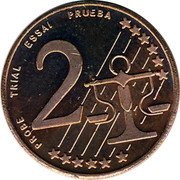 Cyprus 2 Euro Cent Probe trial prueba 2004 UNC X# Pn2 PROBE TRIAL ESSAI PRUEBA 2 coin reverse Cyprus 2 Euro Cent Probe trial prueba 2004 UNC X# Pn2 PROBE TRIAL ESSAI PRUEBA 2 coin reverse