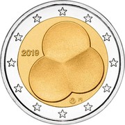 Finland 2 Euro Constitution Act 1919 2019 KM# 293 2 EURO coin obverse Finland 2 Euro Constitution Act 1919 2019 KM# 293 2 EURO coin obverse