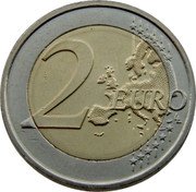 Ireland 2 Euro Harp. 2nd Map 2007 KM# 51 2 EURO LL coin reverse Ireland 2 Euro Harp. 2nd Map 2007 KM# 51 2 EURO LL coin reverse