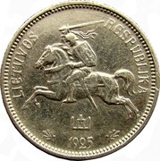 Lithuania 2 Litai 1925 KM# 77 Republic LIETUVOS RESPUBLIKA 1925 coin obverse Lithuania 2 Litai 1925 KM# 77 Republic LIETUVOS RESPUBLIKA 1925 coin obverse