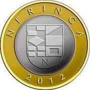 Lithuania 2 Litai Neringa 2012 KM# 185.1 NERINGA 2012 coin reverse Lithuania 2 Litai Neringa 2012 KM# 185.1 NERINGA 2012 coin reverse