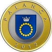 Lithuania 2 Litai Palanga 2012 Proof KM# 186.2 PALANGA 2012 coin reverse Lithuania 2 Litai Palanga 2012 Proof KM# 186.2 PALANGA 2012 coin reverse