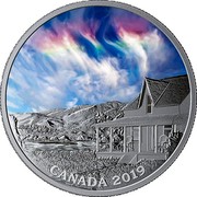 Canada 20 Dollars Sky Wonders. Fire rainbow 2019 CANADA 2019 coin reverse Canada 20 Dollars Sky Wonders. Fire rainbow 2019 CANADA 2019 coin reverse