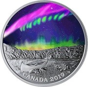 Canada 20 Dollars Sky Wonders. Steve 2019 CANADA 2019 coin reverse Canada 20 Dollars Sky Wonders. Steve 2019 CANADA 2019 coin reverse