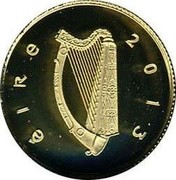 Ireland 20 Euro 50th Anniversary of President John F. Kennedy's visit to Ireland 2013 Proof KM# 79 ÉIRE 2013 coin obverse Ireland 20 Euro 50th Anniversary of President John F. Kennedy's visit to Ireland 2013 Proof KM# 79 ÉIRE 2013 coin obverse