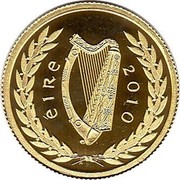 Ireland 20 Euro Gaisce 2010 Proof KM# 66 ÉIRE 2010 coin obverse Ireland 20 Euro Gaisce 2010 Proof KM# 66 ÉIRE 2010 coin obverse