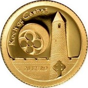 Ireland 20 Euro Medieval Irish Architecture 2013 Proof KM# 76 ROCK OF CASHEL 20 EURO coin reverse Ireland 20 Euro Medieval Irish Architecture 2013 Proof KM# 76 ROCK OF CASHEL 20 EURO coin reverse