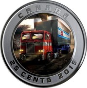 Canada 25 Cents 3D Optimus Prime 2019 CANADA 25 CENTS 2019 coin reverse Canada 25 Cents 3D Optimus Prime 2019 CANADA 25 CENTS 2019 coin reverse
