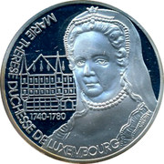 Luxembourg 25 ECU Marie Therese 1994 Proof MARIE THERESE DUCHESSE DE LUXEMBOURG 1740-1780 coin obverse