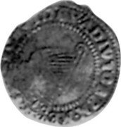 Ireland 3 Pence Elizabeth I (1601-1602) KM# 7.1 ...ADIVTOA... coin reverse
