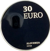 Slovenia 30 Euro Rejoining of Prekmurje Region 2019 30 EURO SLOVENIJA 2019 coin obverse Slovenia 30 Euro Rejoining of Prekmurje Region 2019 30 EURO SLOVENIJA 2019 coin obverse