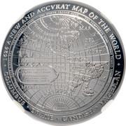 Australia 5 Dollars New Map of the World Domed 2019 Proof AMERICA DISCOVERED IN 1492 BY CHRISTOPHER COLUMBUS ENGLISH CIRCUMNAVIGATORS 1578 SIR FRANCIS DRAKE 1578 MR THOMAS CAVENDISH 1626 A NEW AND ACCVRATTE MAP OF THE WORLD COLUMBUS - DRAKE - CAVENDISH - MAGELLAN coin reverse Australia 5 Dollars New Map of the World Domed 2019 Proof AMERICA DISCOVERED IN 1492 BY CHRISTOPHER COLUMBUS ENGLISH CIRCUMNAVIGATORS 1578 SIR FRANCIS DRAKE 1578 MR THOMAS CAVENDISH 1626 A NEW AND ACCVRATTE MAP OF THE WORLD COLUMBUS - DRAKE - CAVENDISH - MAGELLAN coin reverse