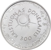 Lithuania 50 Litu Kristijonas Donelaitis 2014 Proof KM# 204 KRISTIJONAS DONELAITIS 300 coin reverse Lithuania 50 Litu Kristijonas Donelaitis 2014 Proof KM# 204 KRISTIJONAS DONELAITIS 300 coin reverse