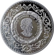 Canada 500 Dollars Brilliant Mastery in Canada 2019 ELIZABETH II CANADA 2019 D • G • REGINA 500 DOLLARS coin obverse Canada 500 Dollars Brilliant Mastery in Canada 2019 ELIZABETH II CANADA 2019 D • G • REGINA 500 DOLLARS coin obverse